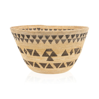 Mono Basketry Bowl, Native, Basketry, Vertical