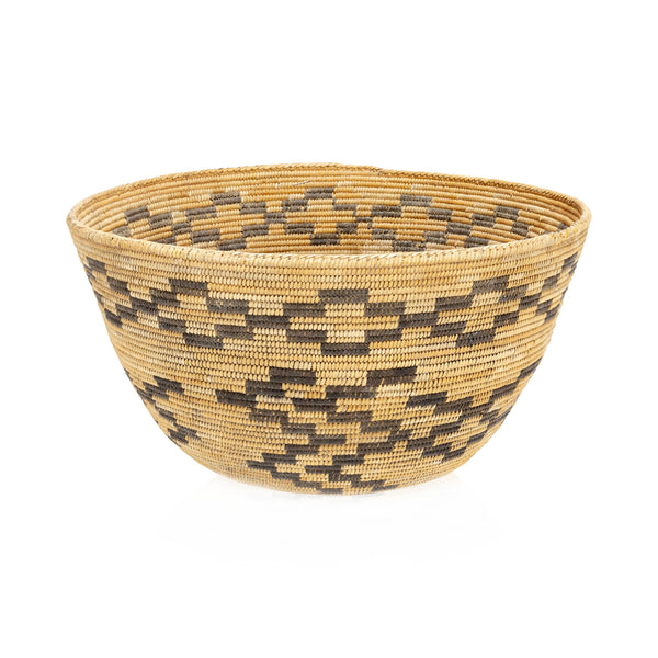Miwok Basket, Native, Basketry, Vertical