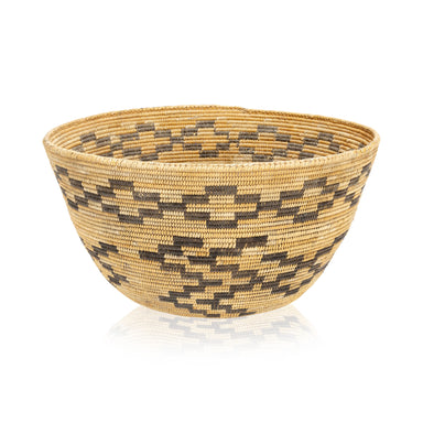 Miwok Basket, Native, Basketry, Vertical