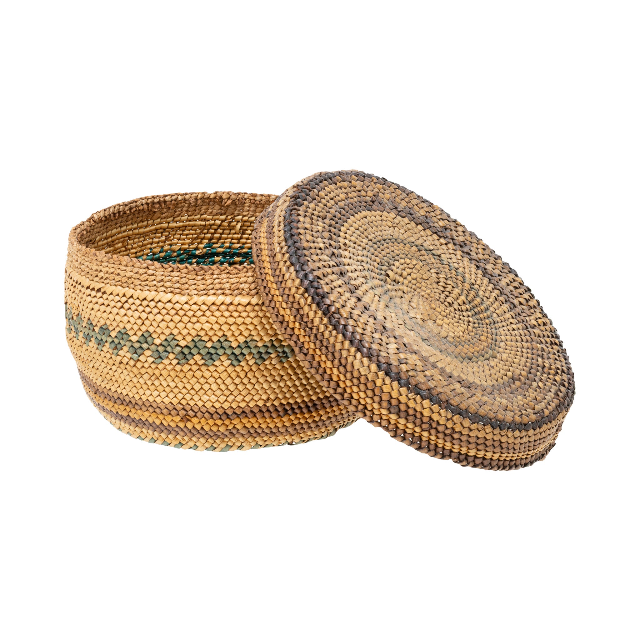 Makah Lidded Basket