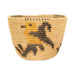 Panamint Basket with Oriole Pictorial, Native, Basketry, Vertical