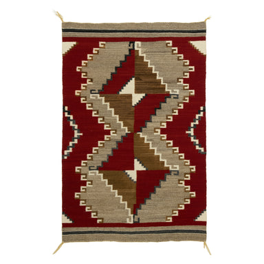 Navajo Ganado, Native, Weaving, Floor Rug