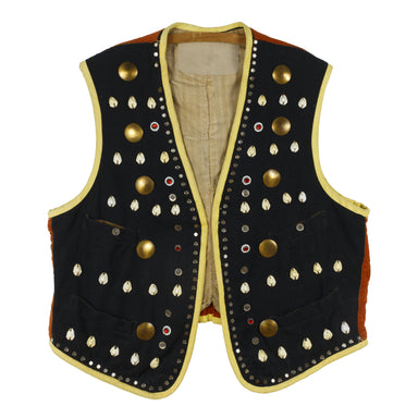 Decorated Nez Perce Vest, Native, Garment, Vest
