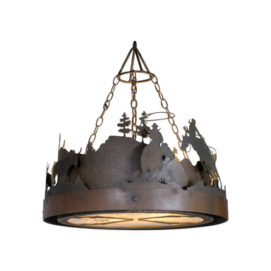 Cisco's Rustic Lodge Chandelier, Furnishings, Lighting, Ceiling Light