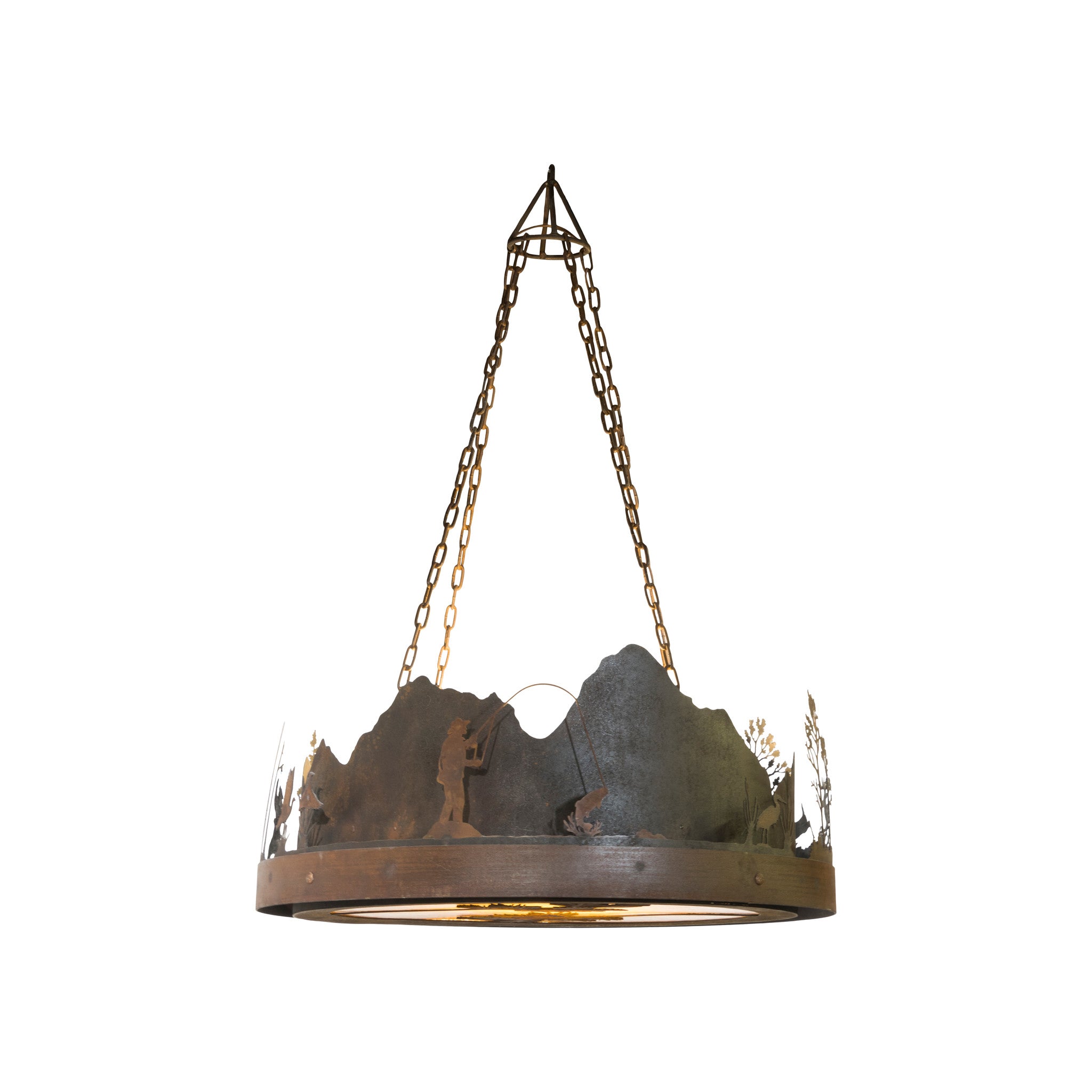 Cisco's Rustic Lodge Chandelier