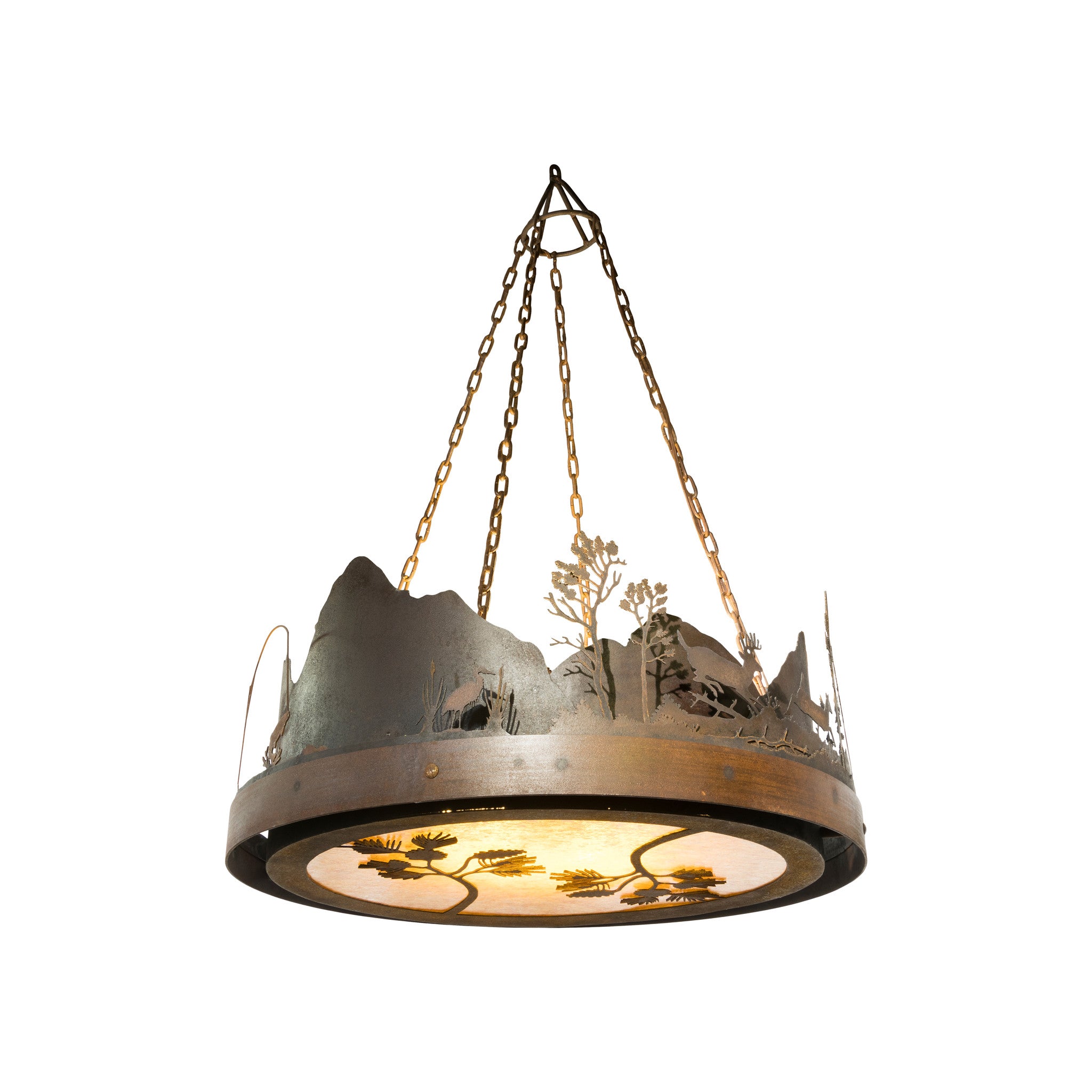 Cisco's Rustic Lodge Chandelier