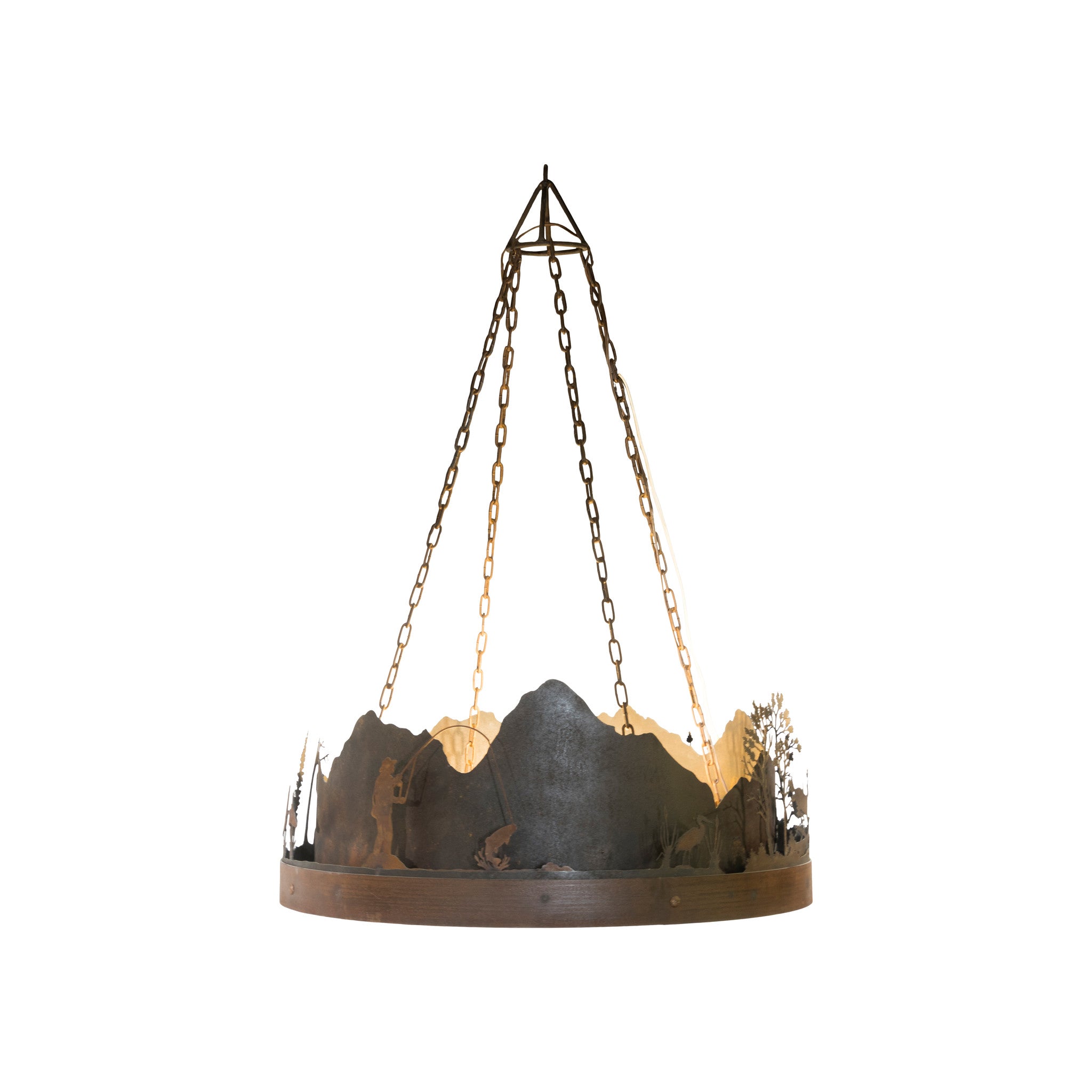 Cisco's Rustic Lodge Chandelier