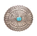 Navajo Stamped Silver Belt Buckle, Jewelry, Belt, Native