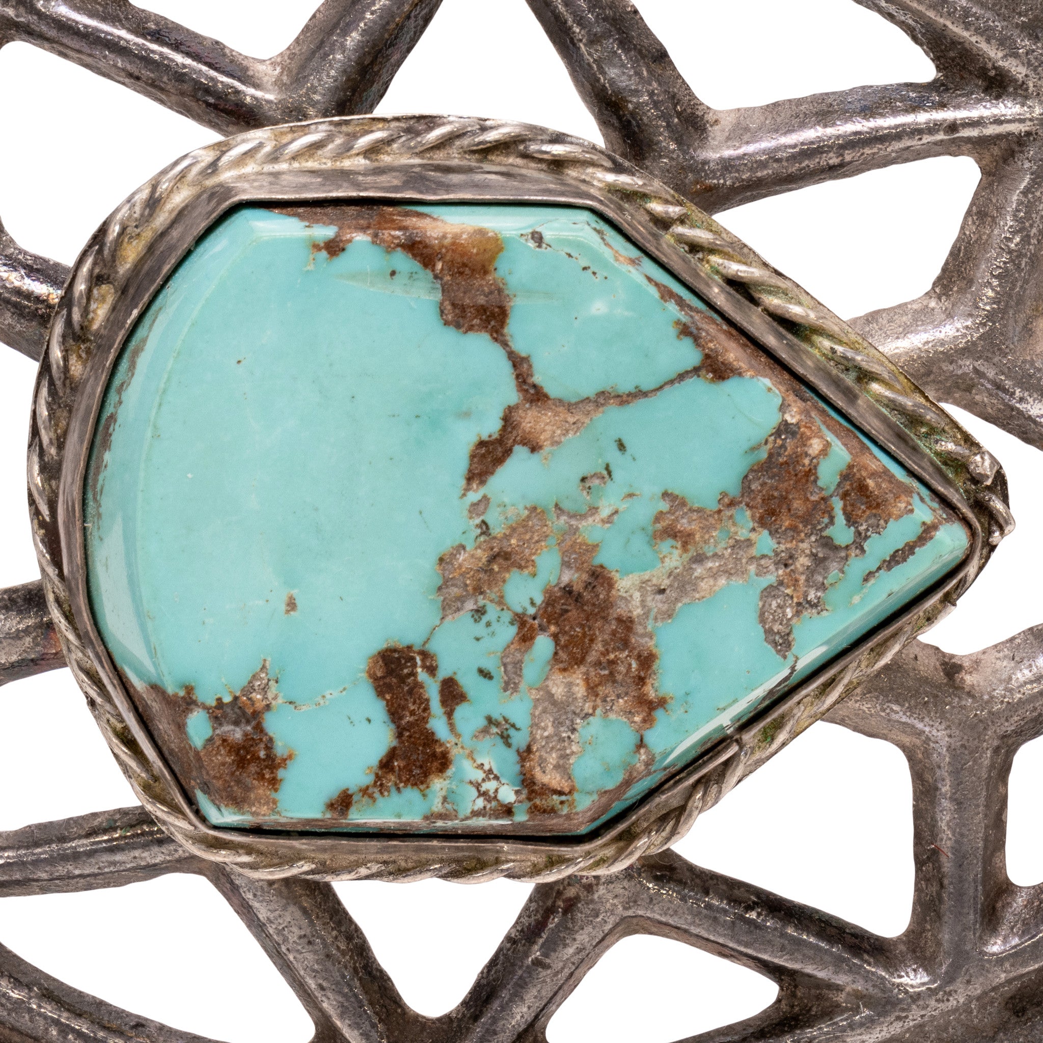 Navajo Sandcast Belt Buckle