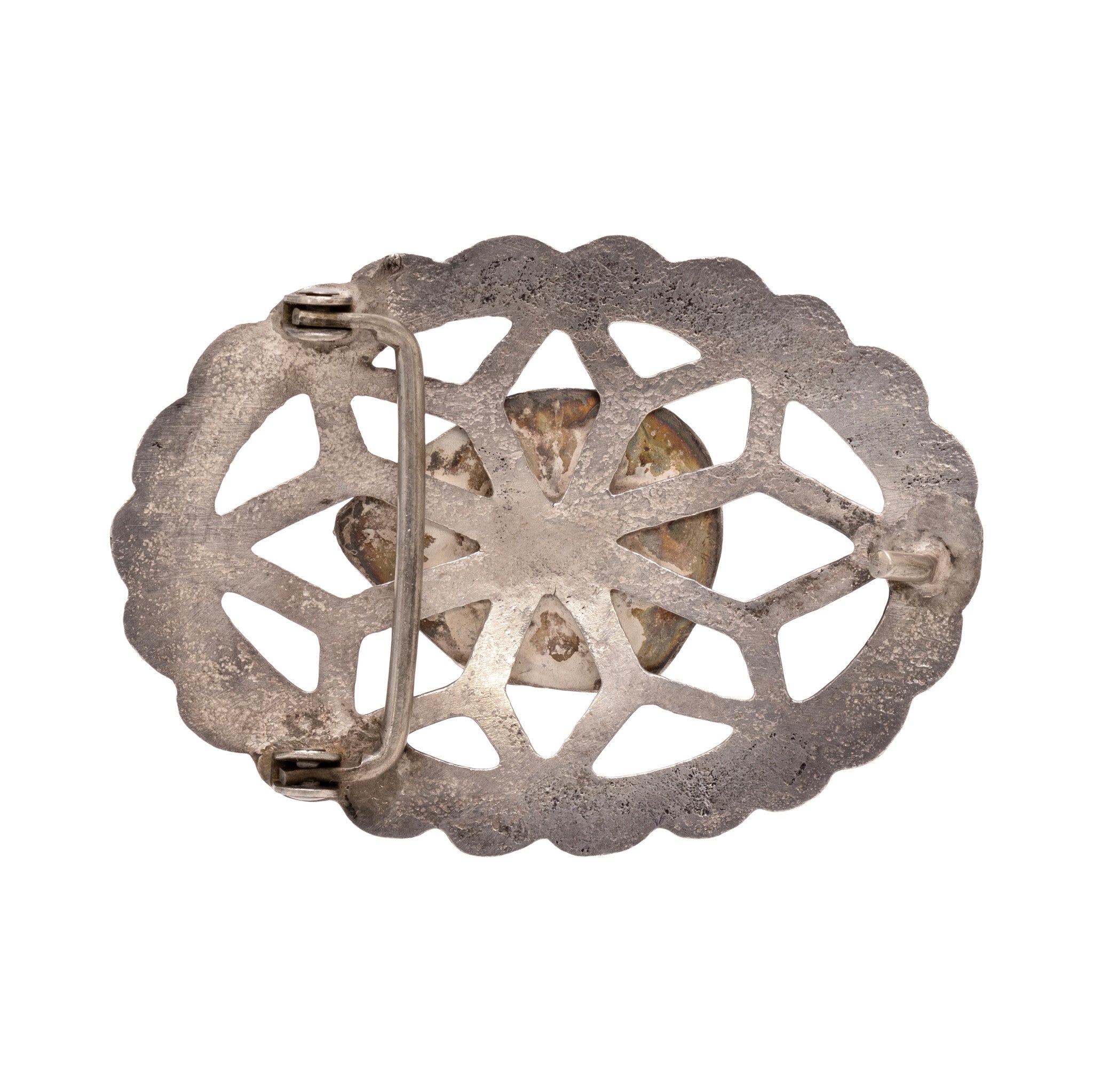 Navajo Sandcast Belt Buckle