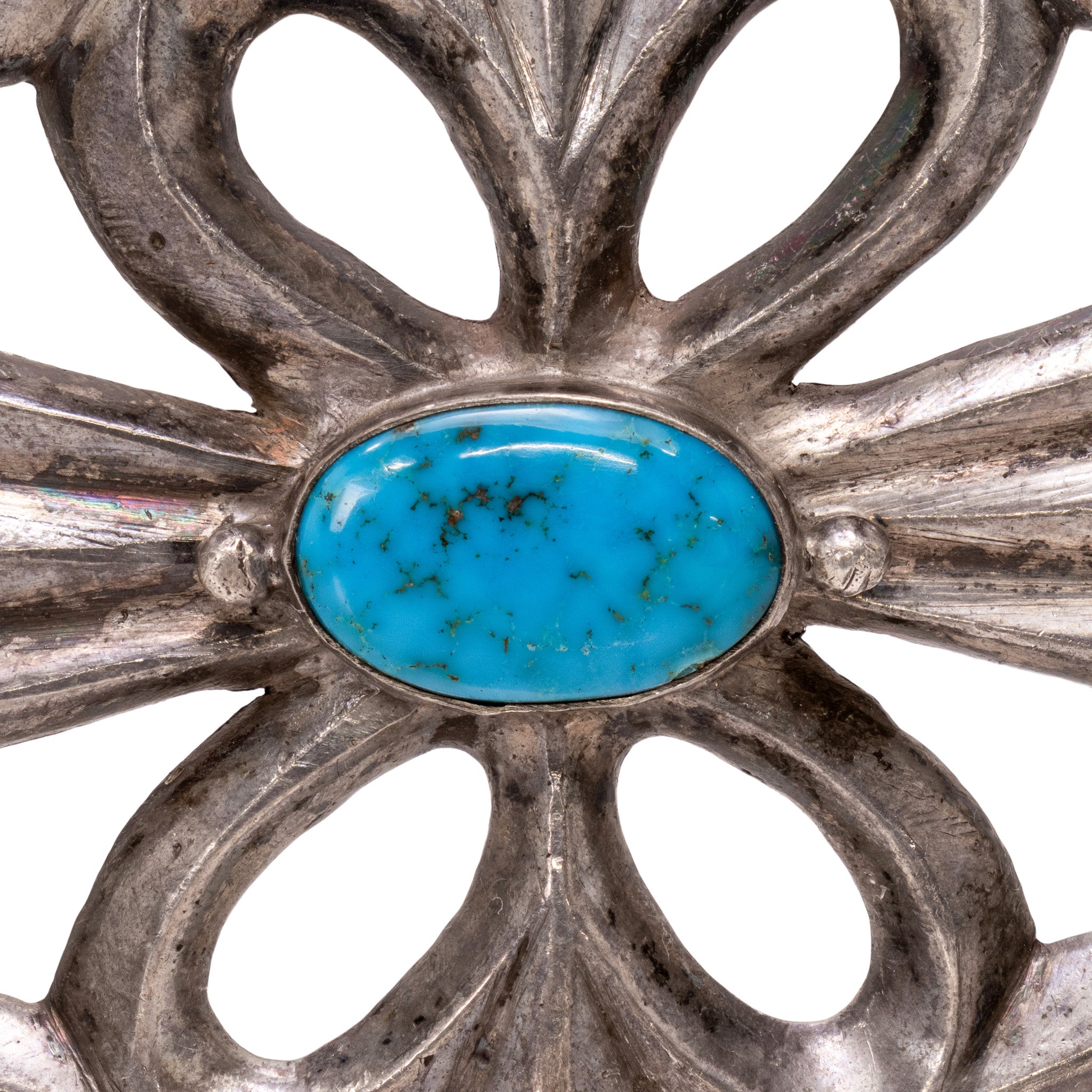Navajo Sandcast Belt Buckle