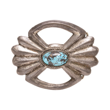 Navajo Sandcast Belt Buckle, Jewelry, Buckle, Native