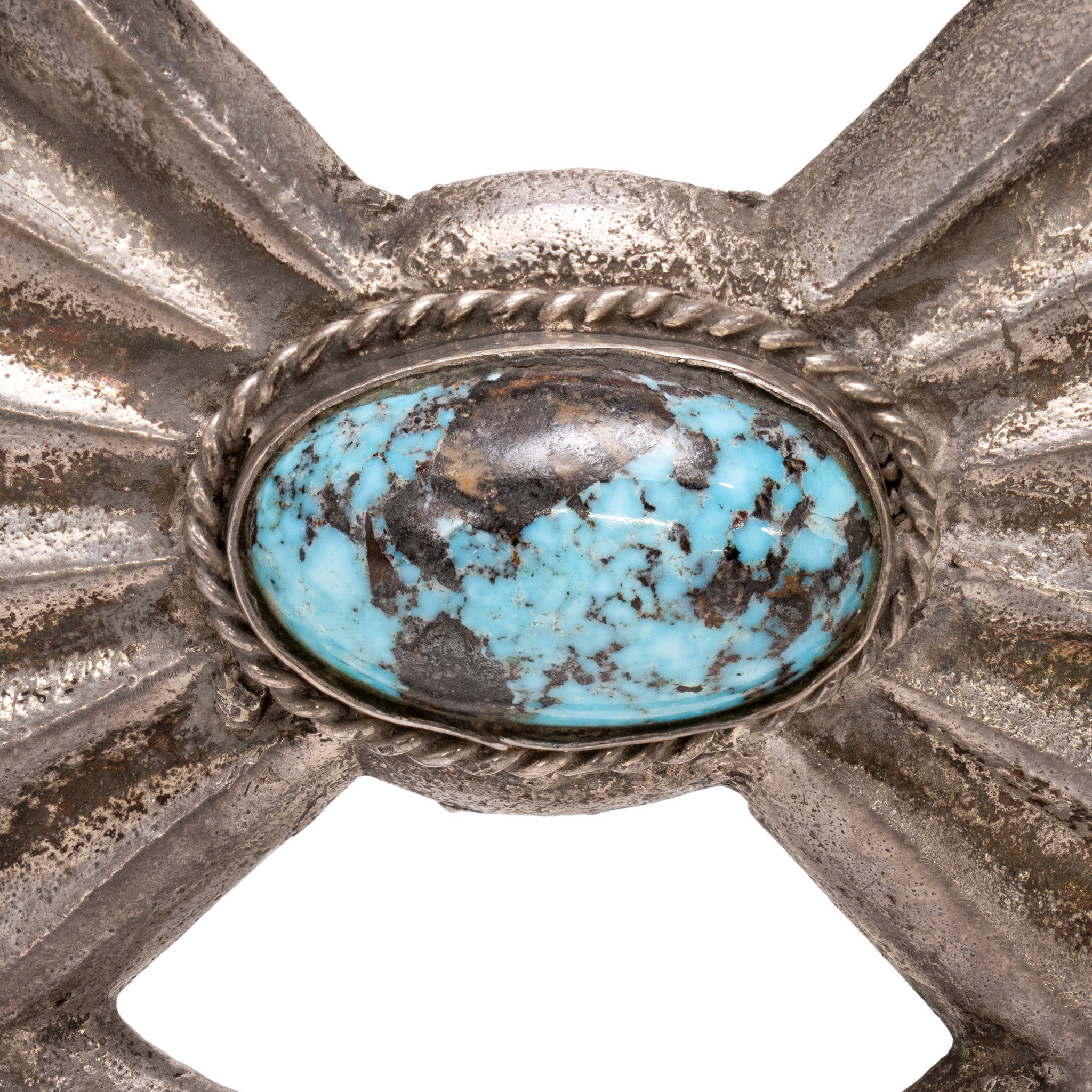 Navajo Sandcast Belt Buckle