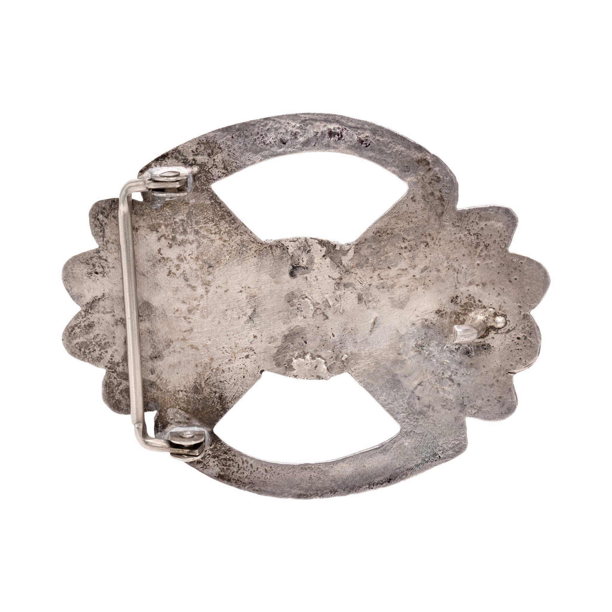 Navajo Sandcast Belt Buckle