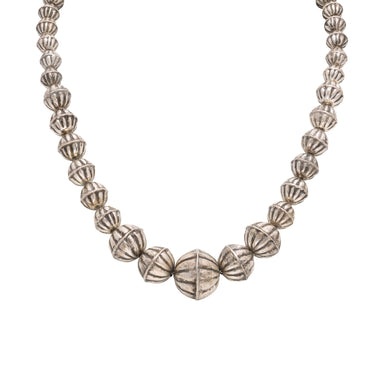 Stamped Navajo Sterling Necklace, Jewelry, Necklace, Native