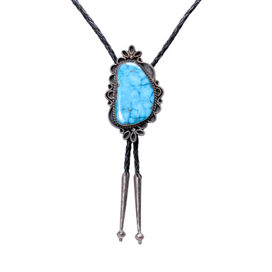 Navajo Turquoise Bolo, Jewelry, Bolo Necktie, Native