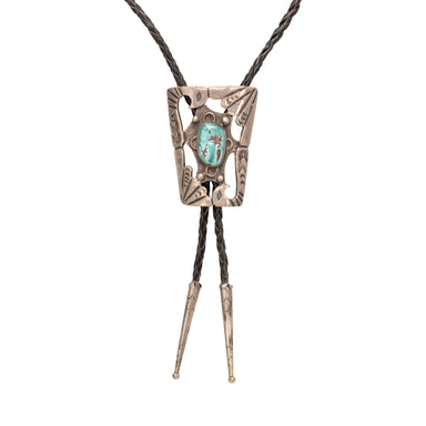 Navajo Silver Eagles Bolo, Jewelry, Bolo Necktie, Native