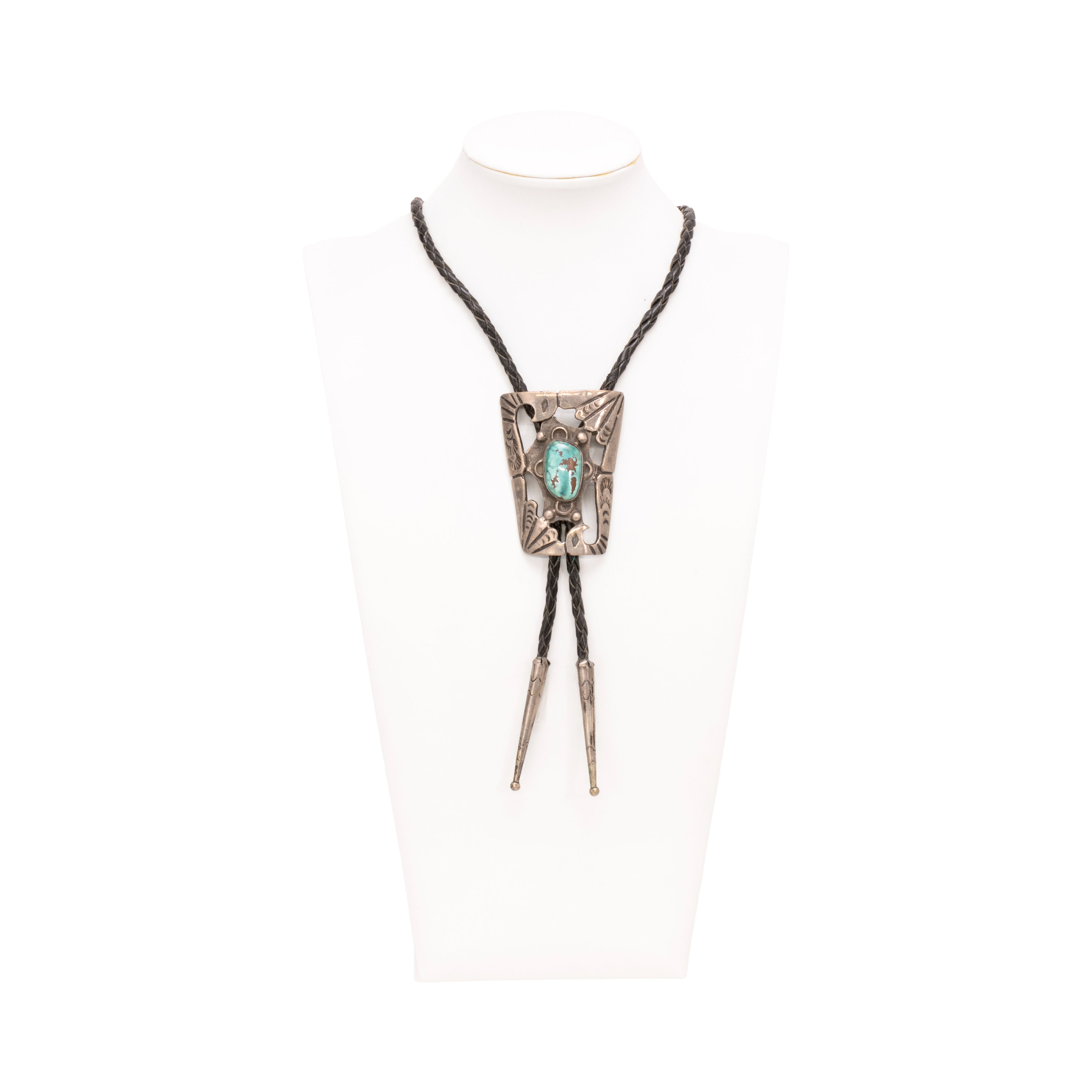 Navajo Silver Eagles Bolo