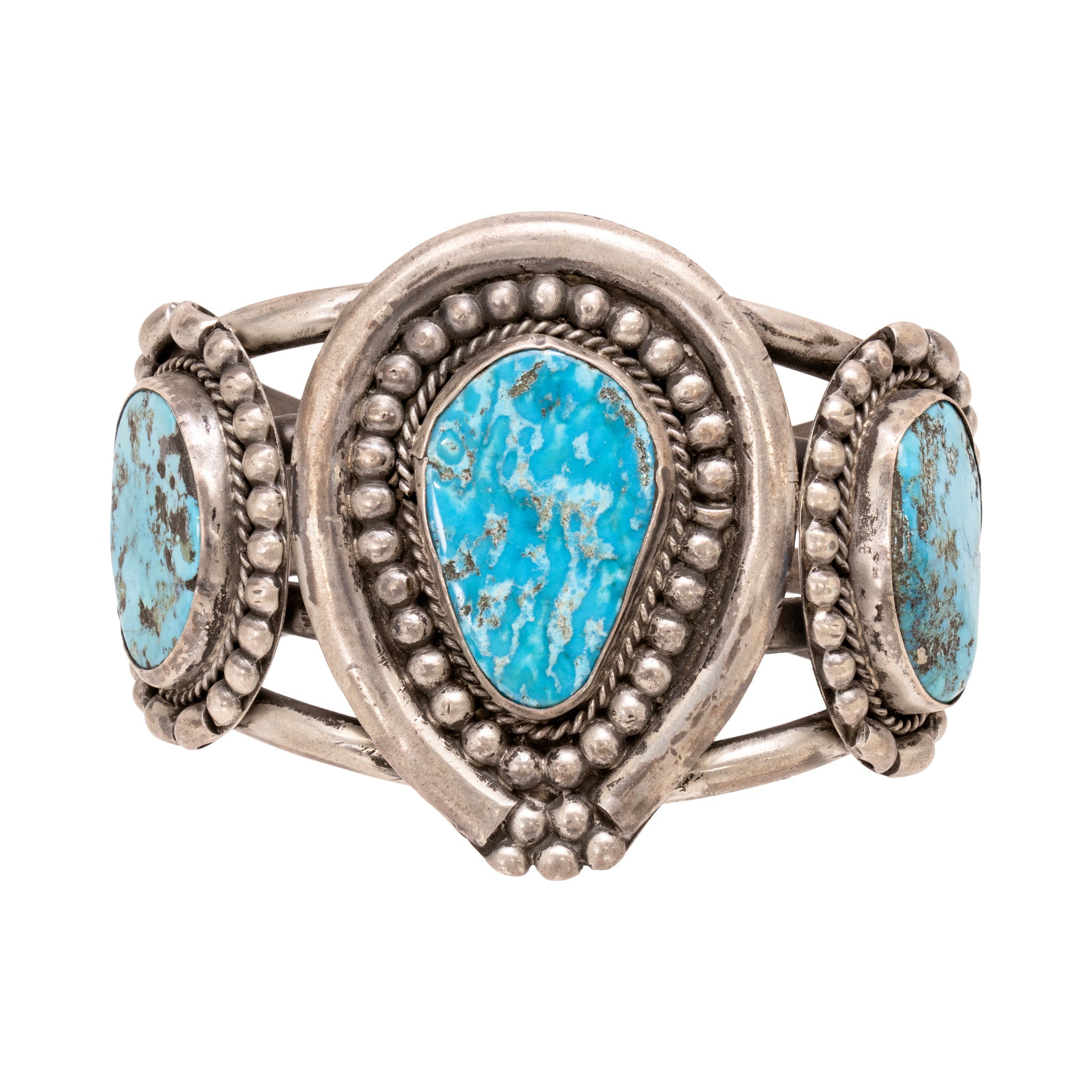 Navajo Three Stone Bracelet, Jewelry, Bracelet, Native