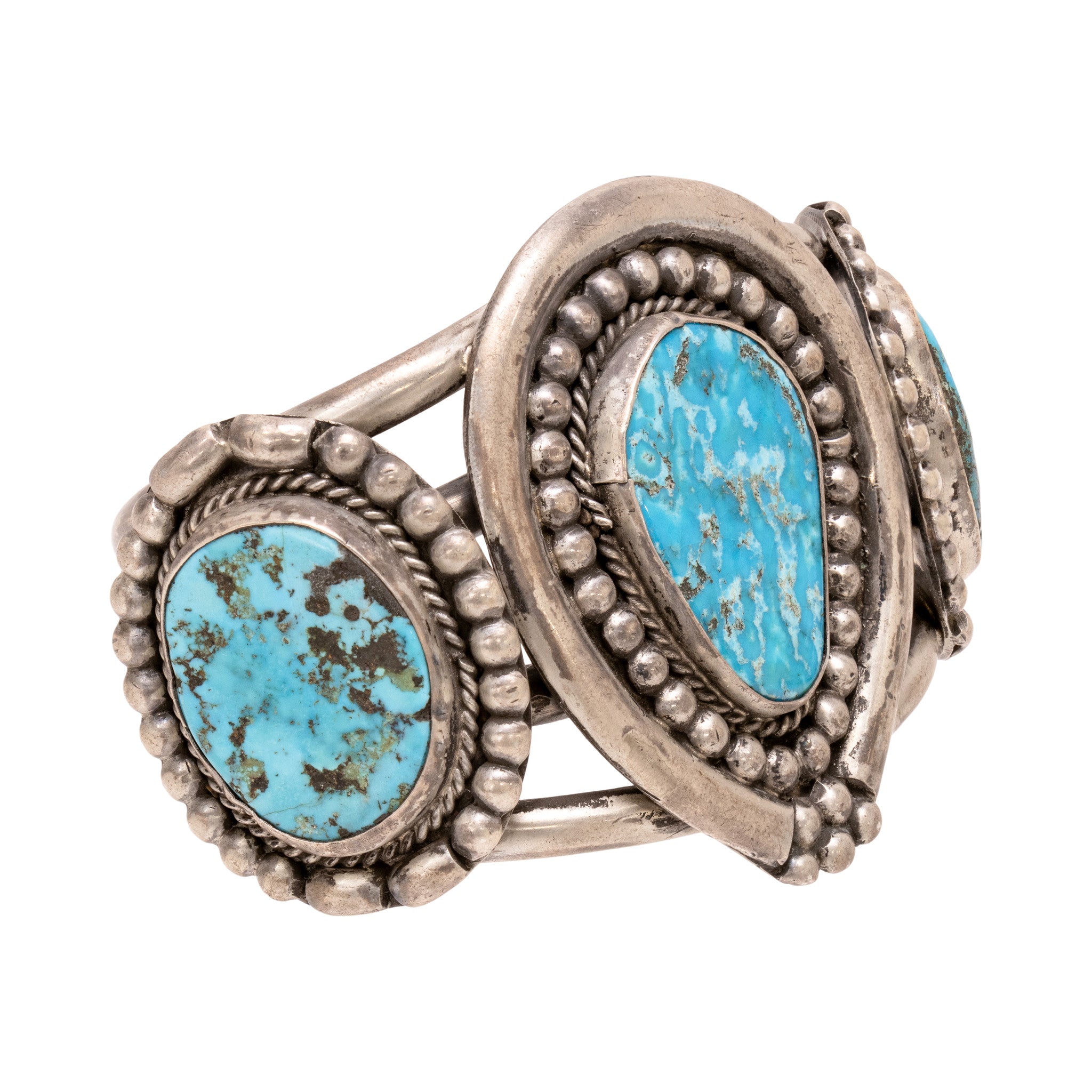 Navajo Three Stone Bracelet
