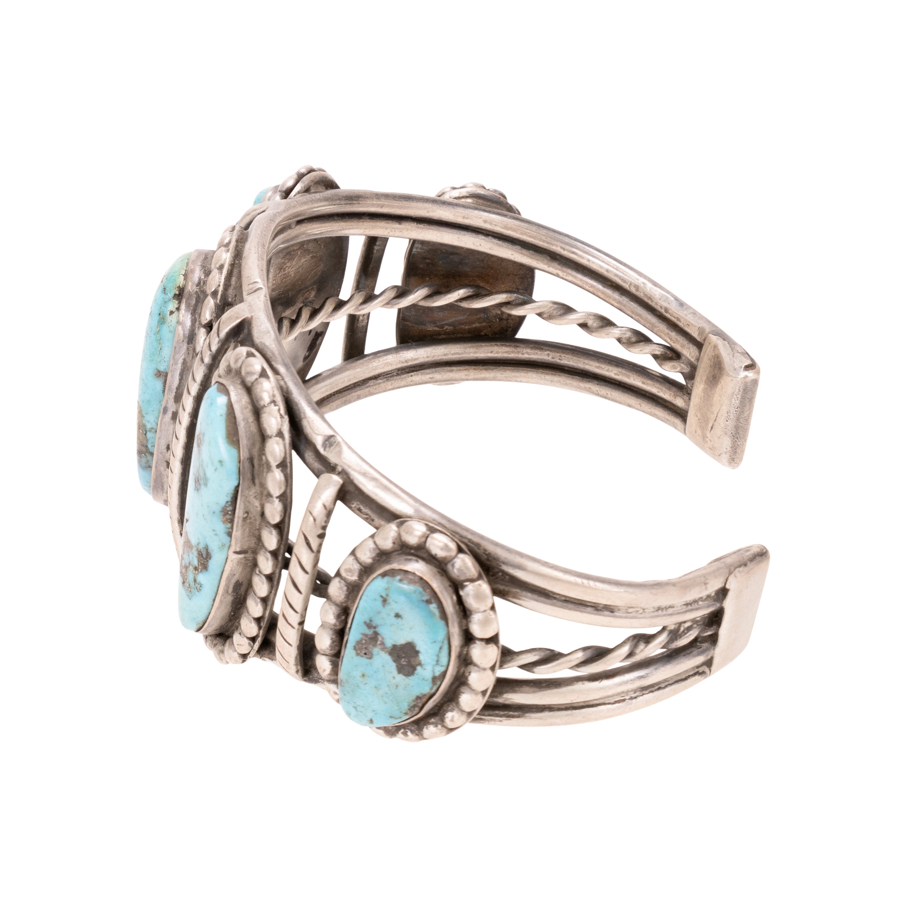 Navajo Turquoise and Silver Bracelet