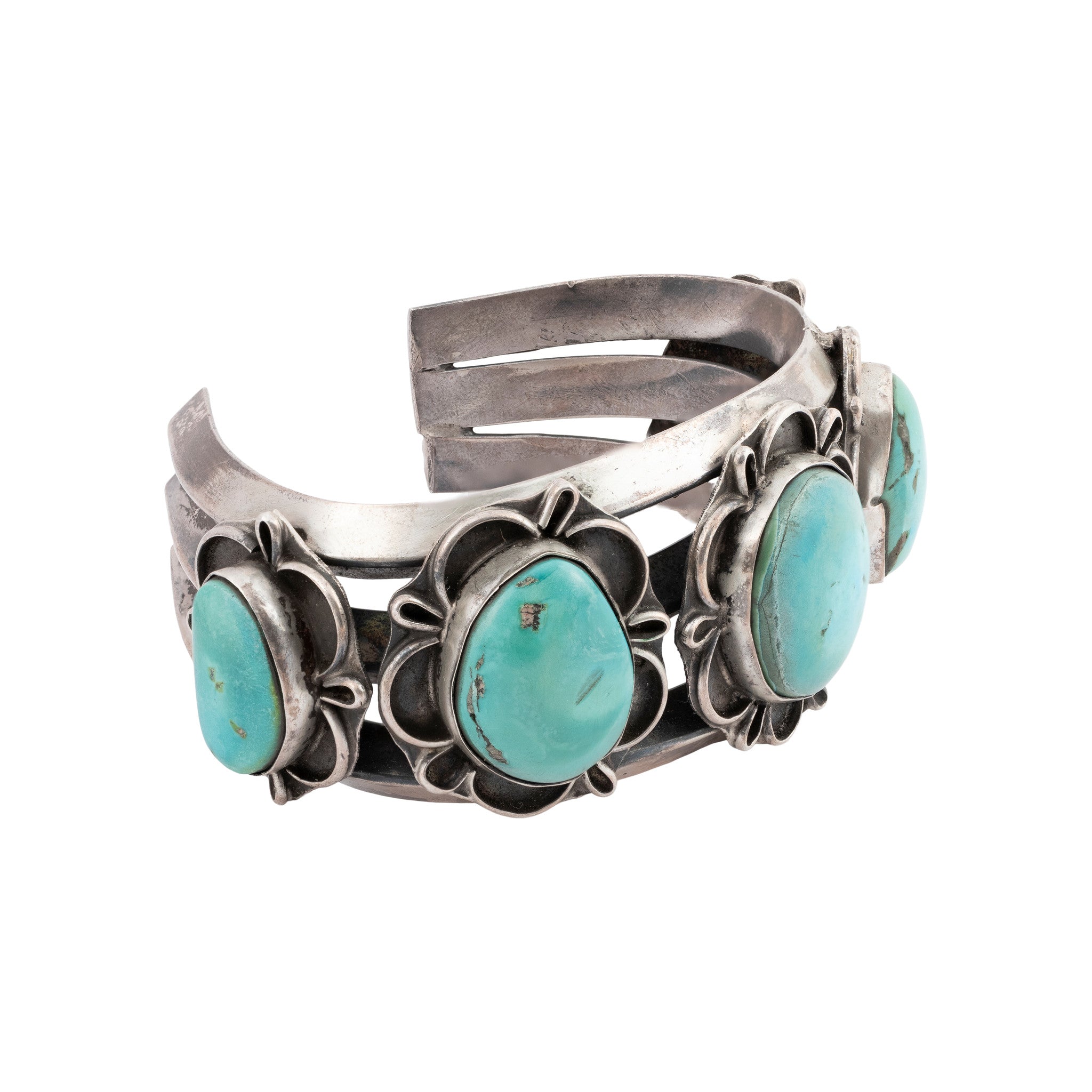Navajo Kingman Turquoise Bracelet