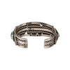 Navajo Kingman Turquoise and Sterling Bracelet