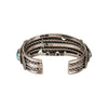 Navajo Kingman Turquoise and Sterling Bracelet