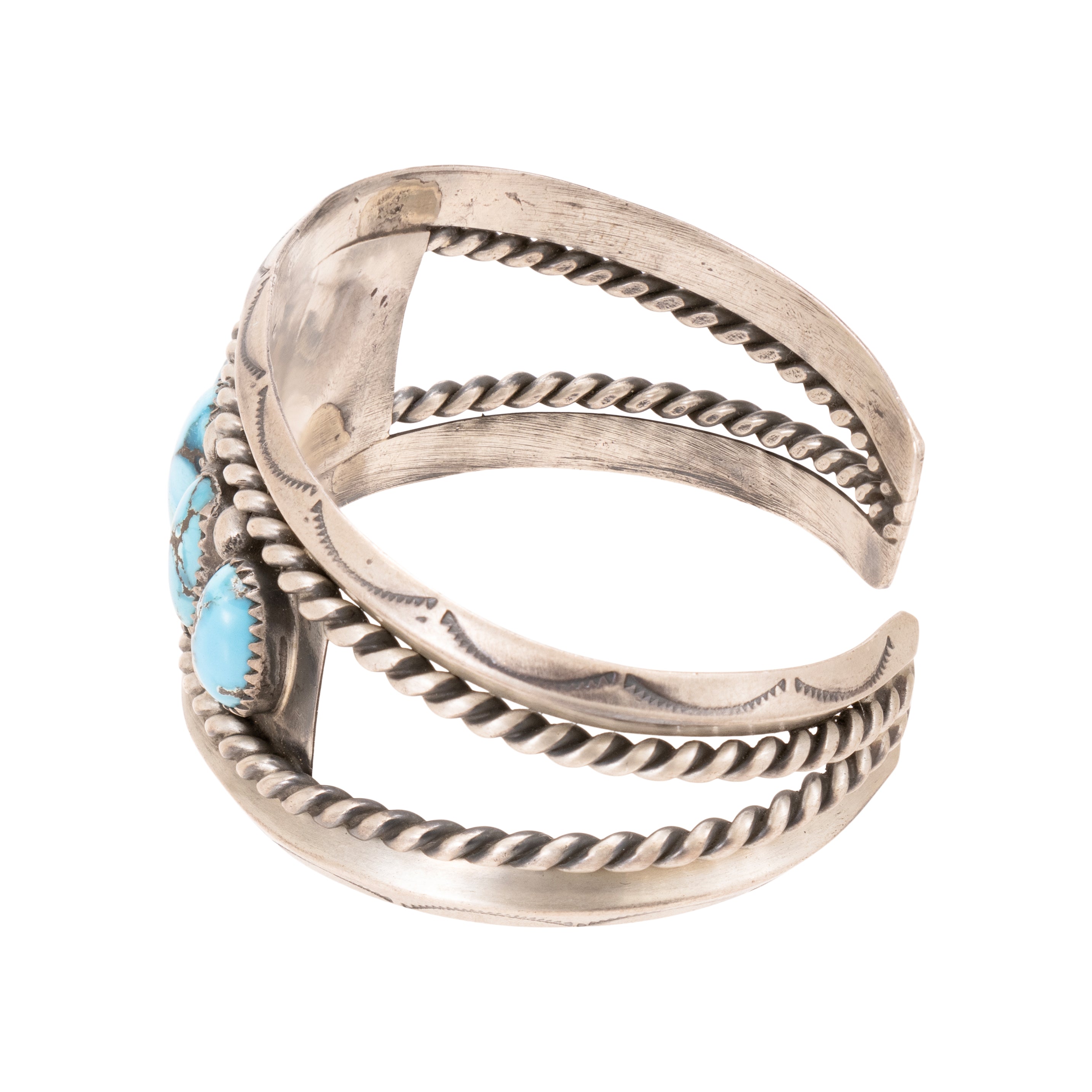 Navajo Turquoise and Silver Bracelet