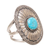 Navajo Turquoise Concho Bracelet