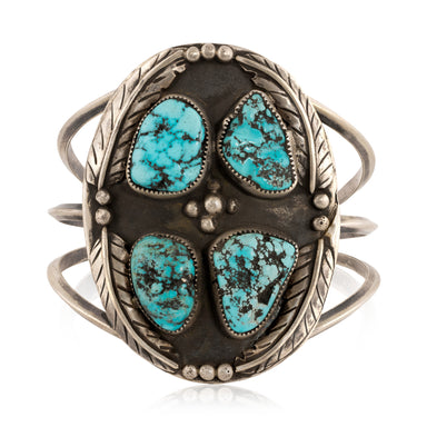 Navajo Kingman Turquoise Bracelet, Jewelry, Bracelet, Native