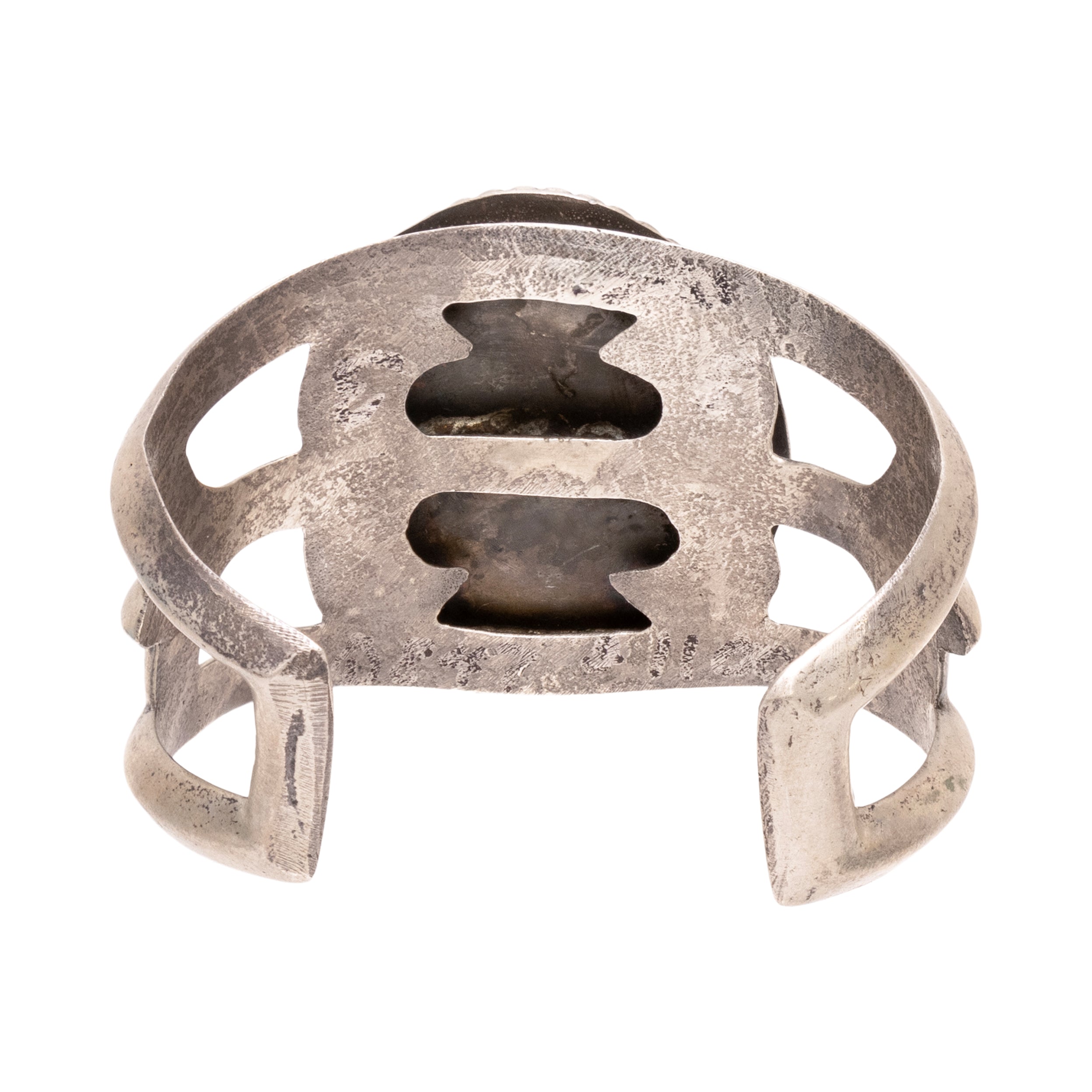Navajo Slab Sand Cast Bracelet