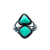 Two Slab Turquoise Bracelet, Jewelry, Bracelet, Native
