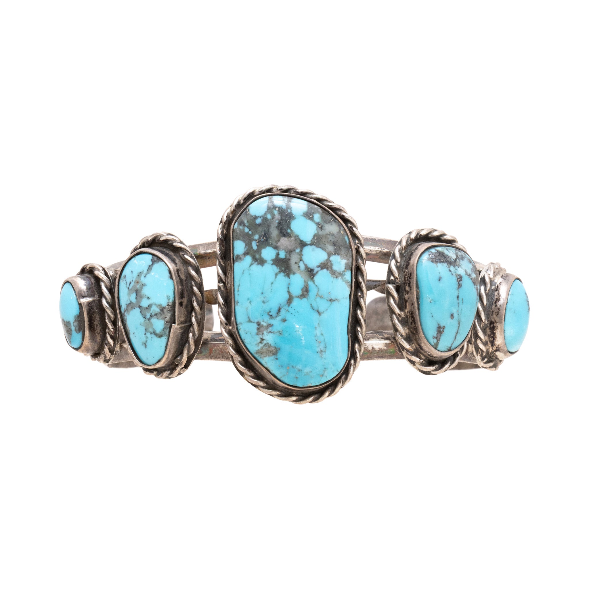 Navajo Five Stone Bracelet, Jewelry, Bracelet, Native