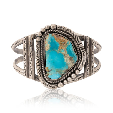 Navajo Cerrillos Turquoise Bracelet, Jewelry, Bracelet, Native