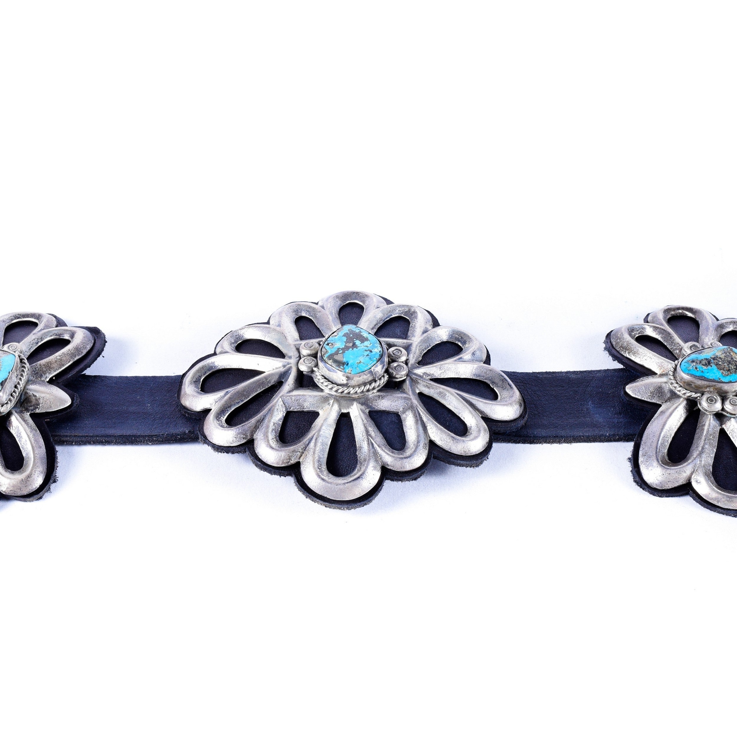 Sandcast Concho Belt