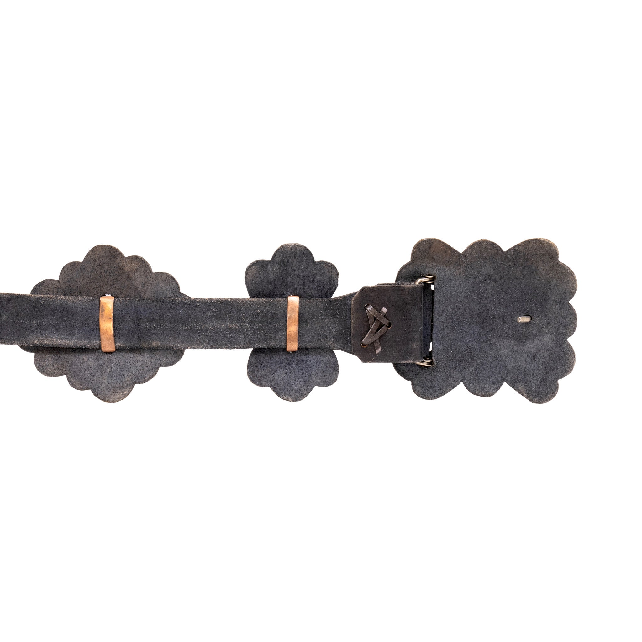 Navajo Sandcast Concho Belt