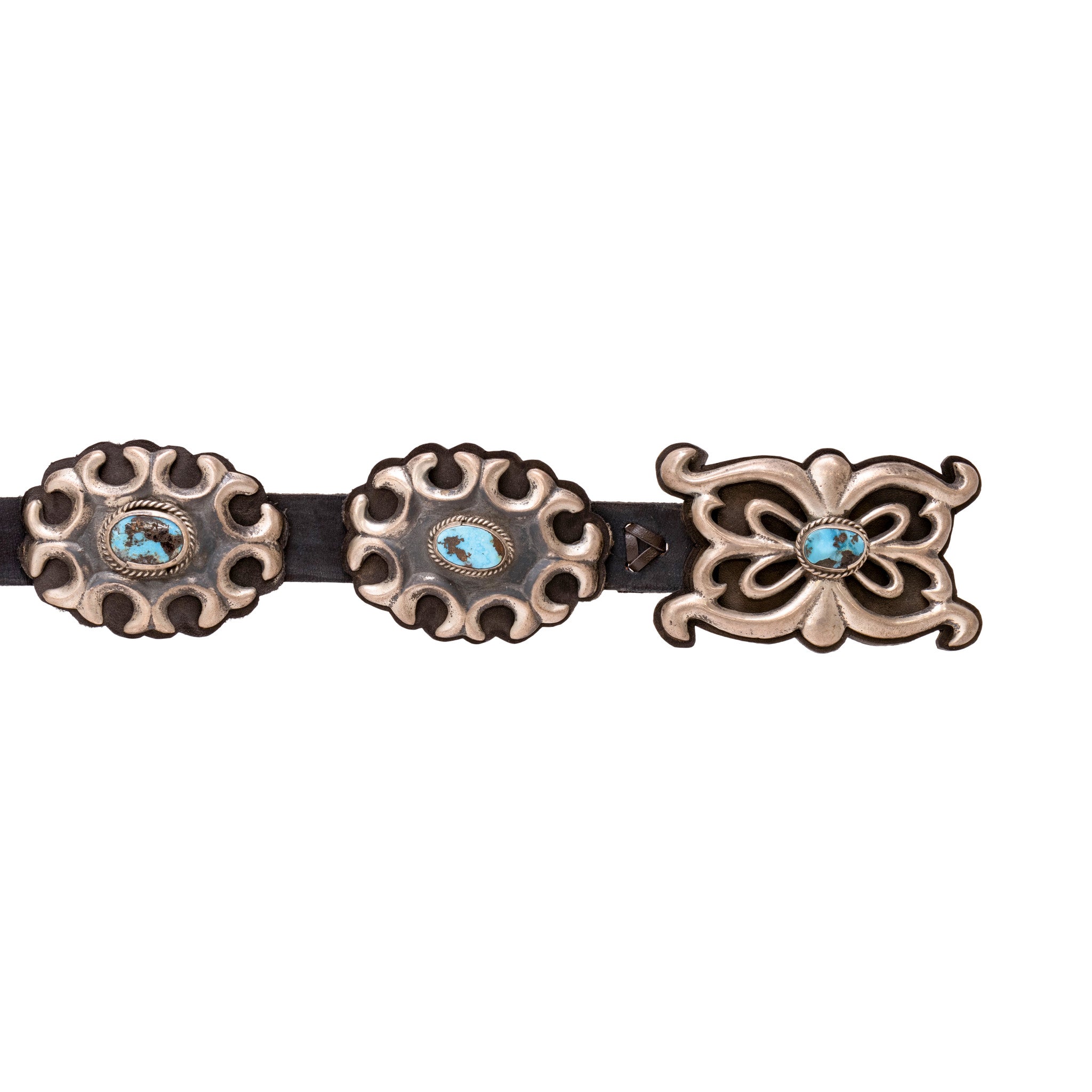 Navajo Sandcast Concho  Belt