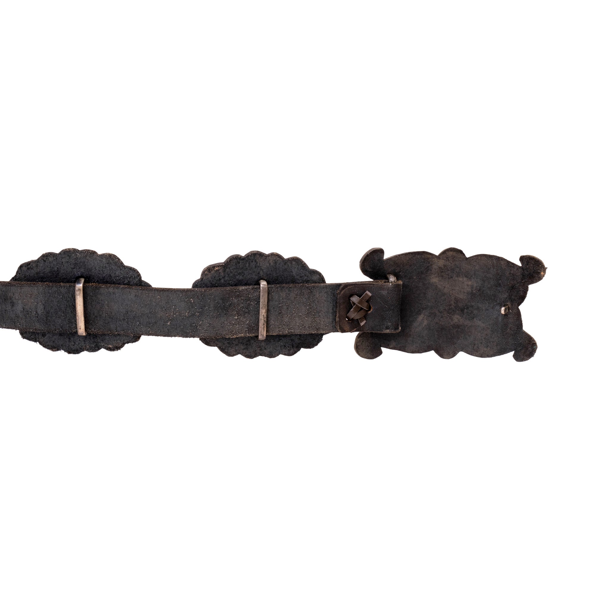 Navajo Sandcast Concho  Belt