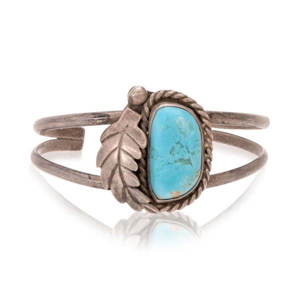 Turquoise and Sterling Bracelet, Jewelry, Bracelet, Native