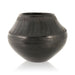 Santana and Adam Martinez Black Ware Jar, Native, Pottery, Historic