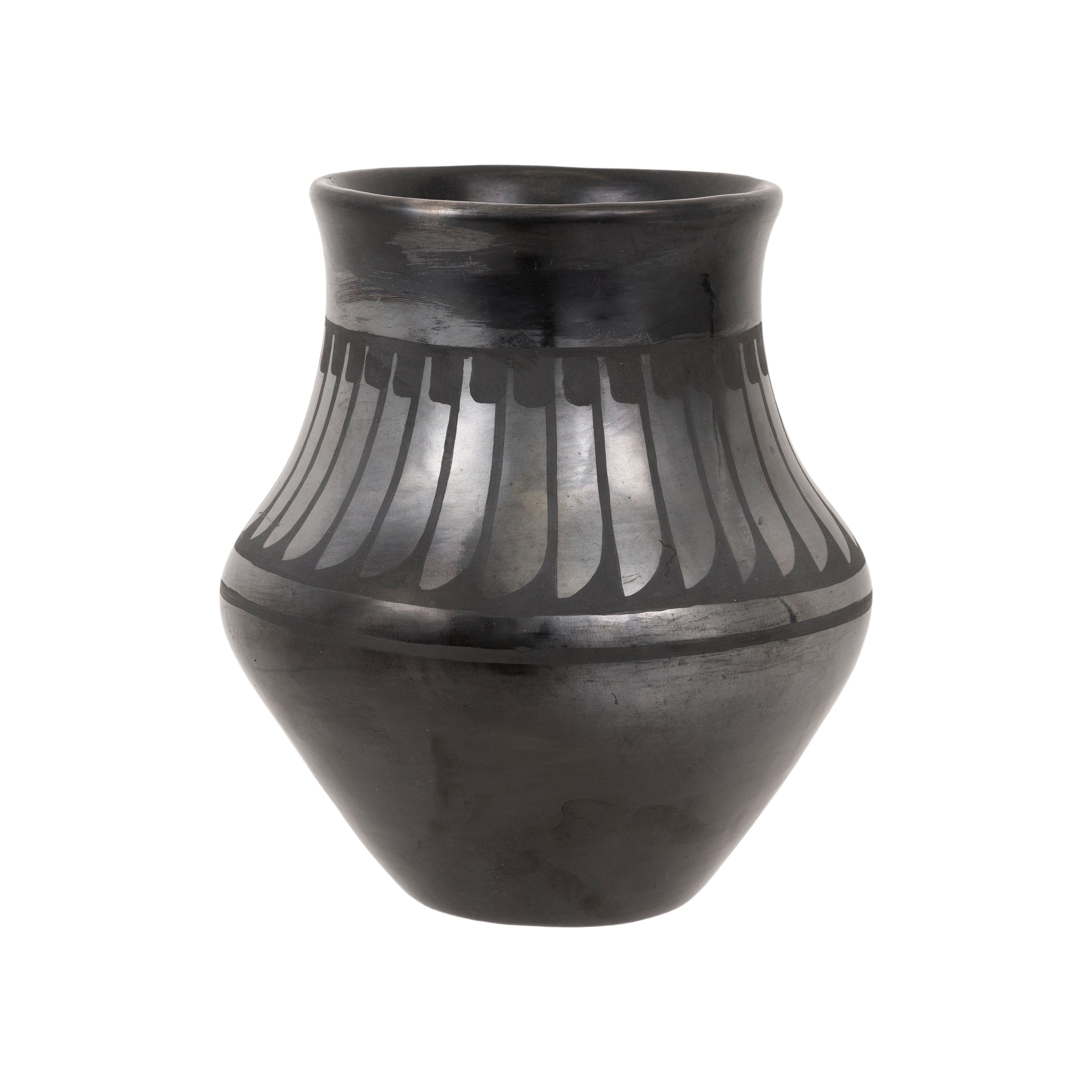 Santana and Adam Martinez Black Ware Jar