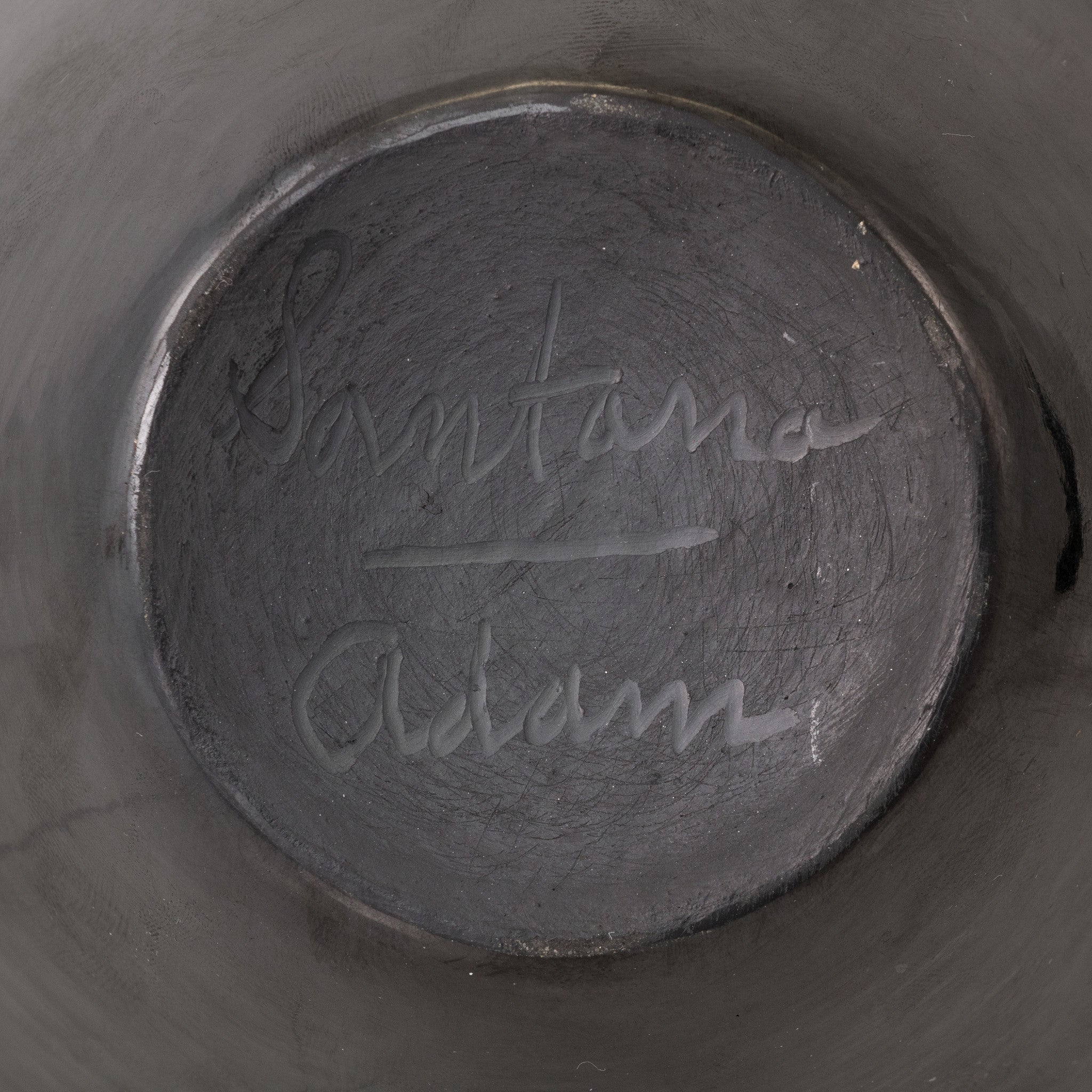 Santana and Adam Martinez Black Ware Jar