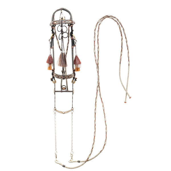 Deer Lodge Prison Horsehair Bridle, Western, Horse Gear, Bridle
