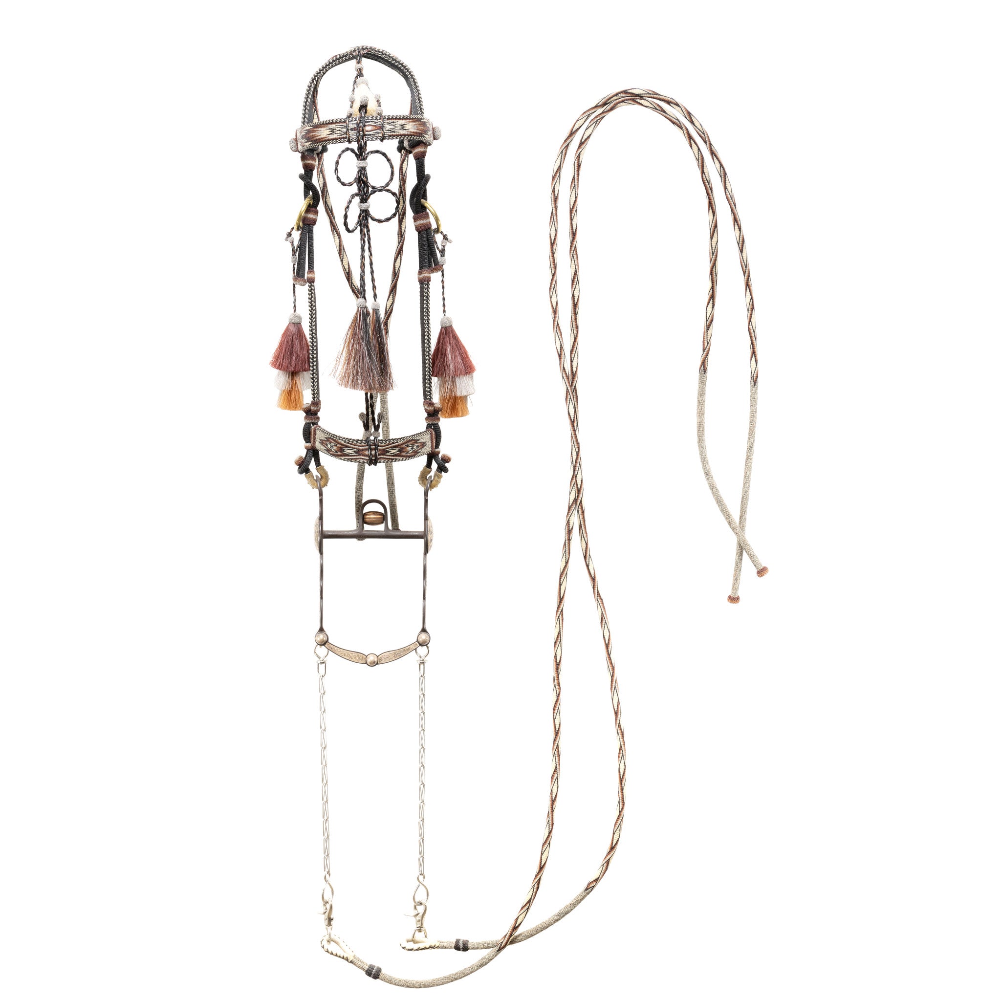 Deer Lodge Prison Horsehair Bridle, Western, Horse Gear, Bridle