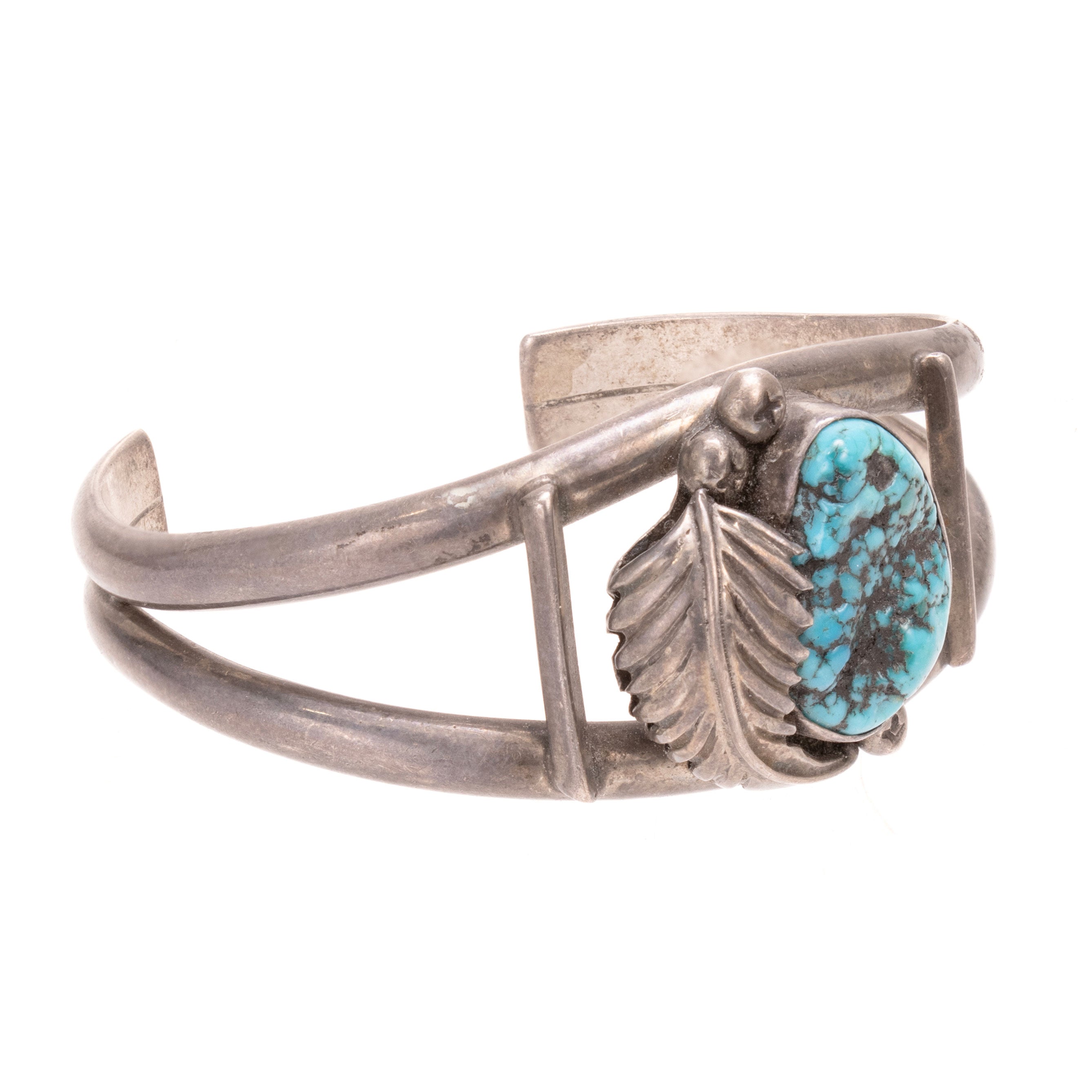 Navajo Turquose and Silver Bracelet