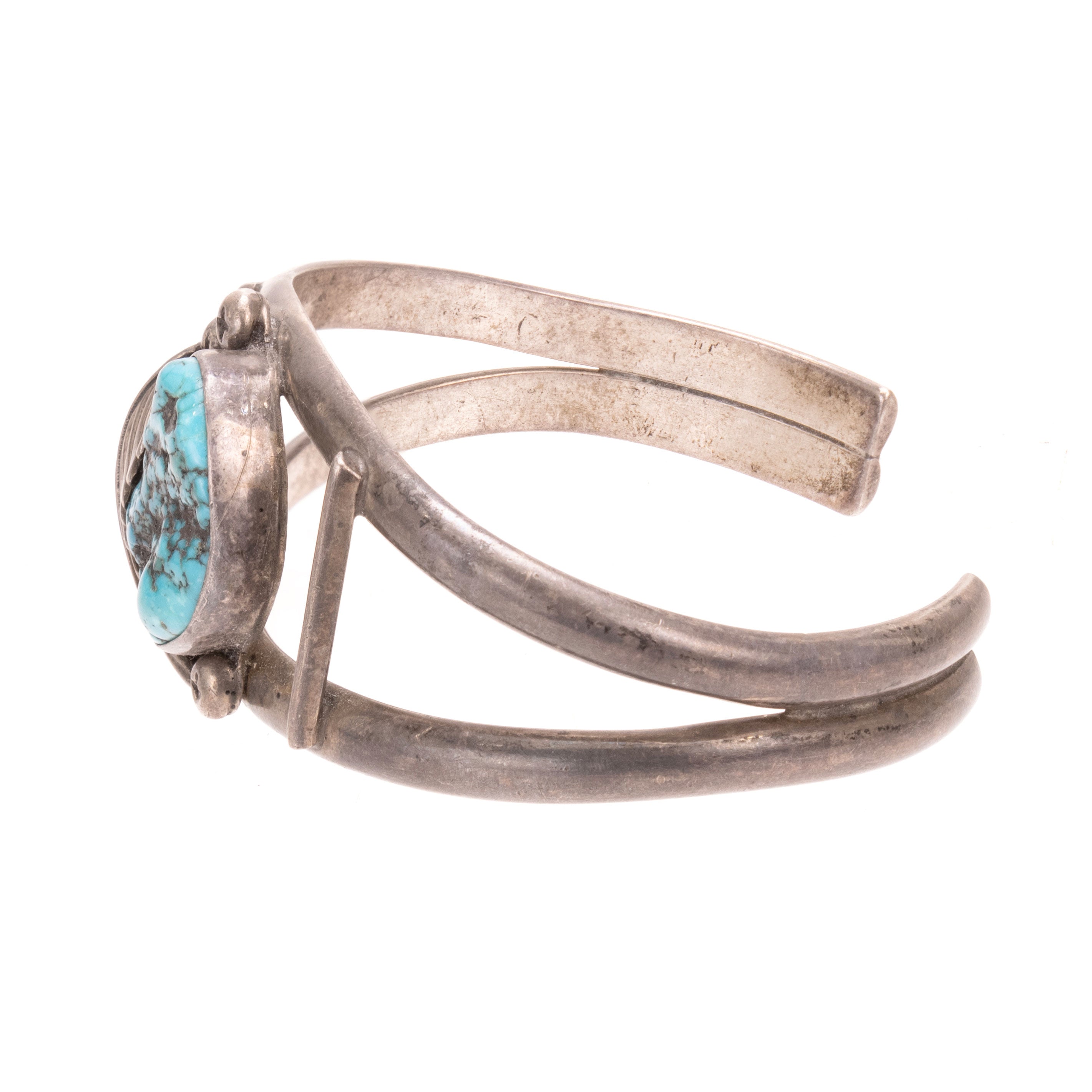Navajo Turquose and Silver Bracelet