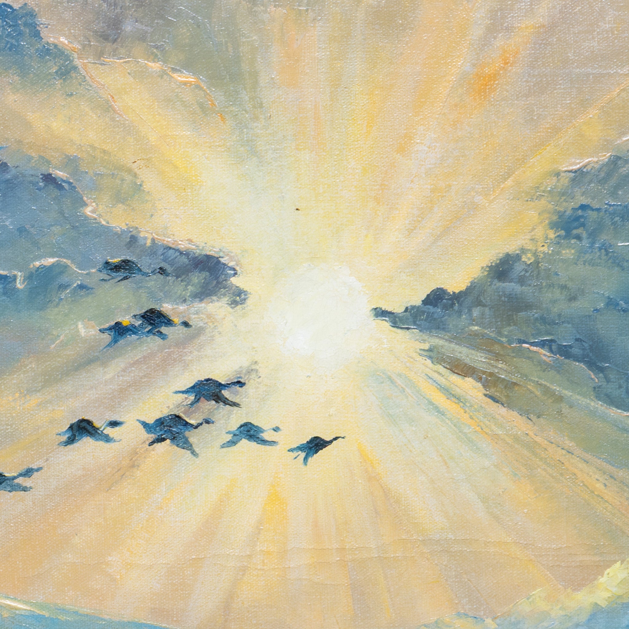 "Sunrise on the Marsh"