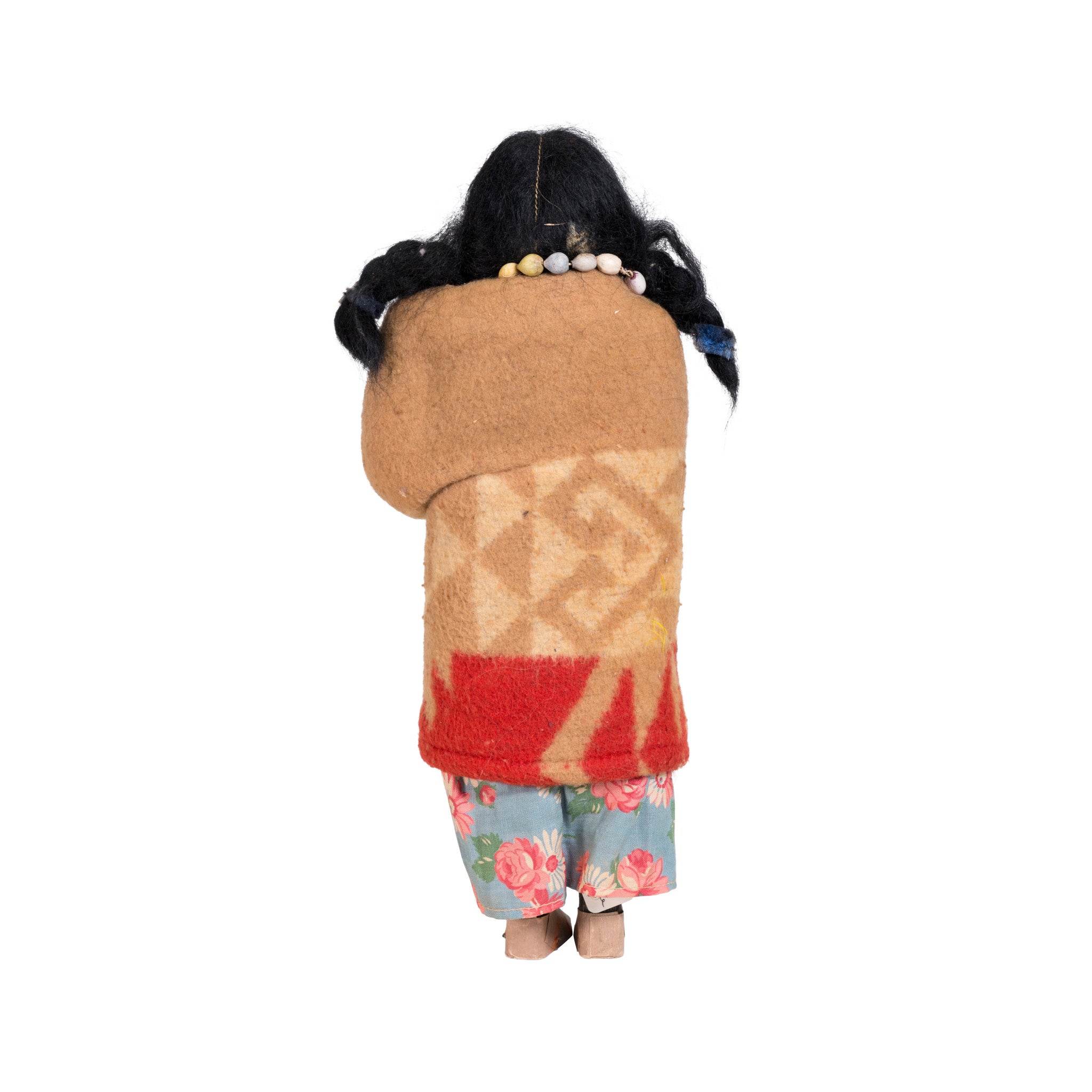 Squaw with Papoose Skookum Doll