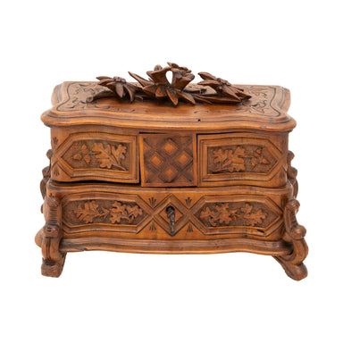 Swiss Black Forest Jewelry Box, Furnishings, Black Forest, Jewelry Box